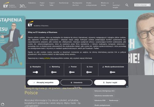 ERNST & YOUNG Sp. z o.o. ACADEMY OF BUSINESS Sp. k.